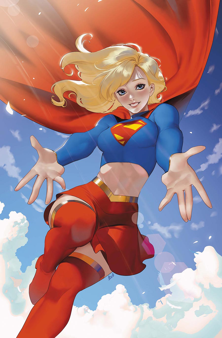 Supergirl Vol 8 #18 Cover B Variant R1C0 Card Stock Cover (DC All In)