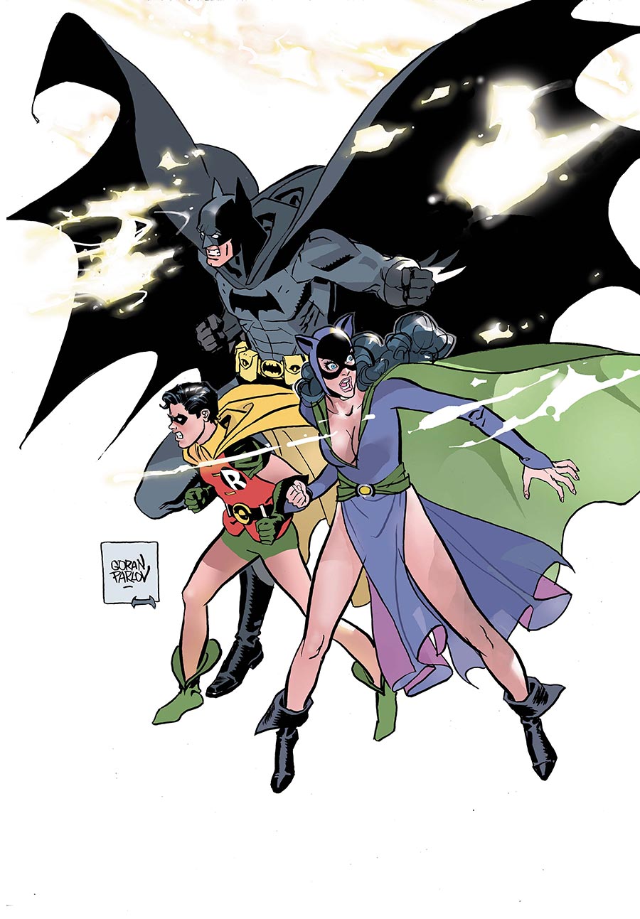 Batman And Robin Year One Dynamic Duos #3 Cover C Variant Goran Parlov Card Stock Cover