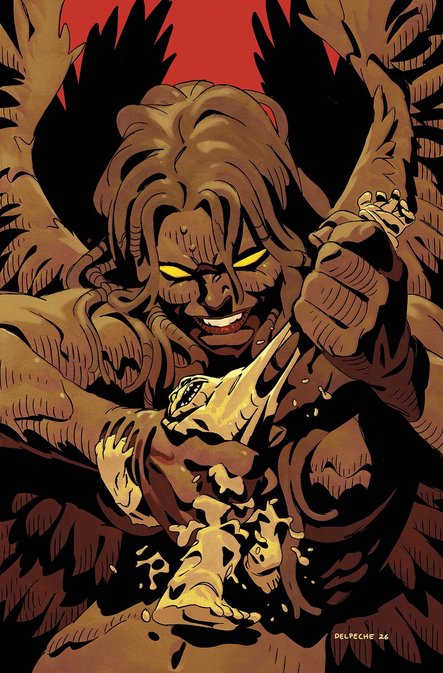 Clayface Celebrity Dirt #4 Cover A Regular Patrico Delpeche Cover