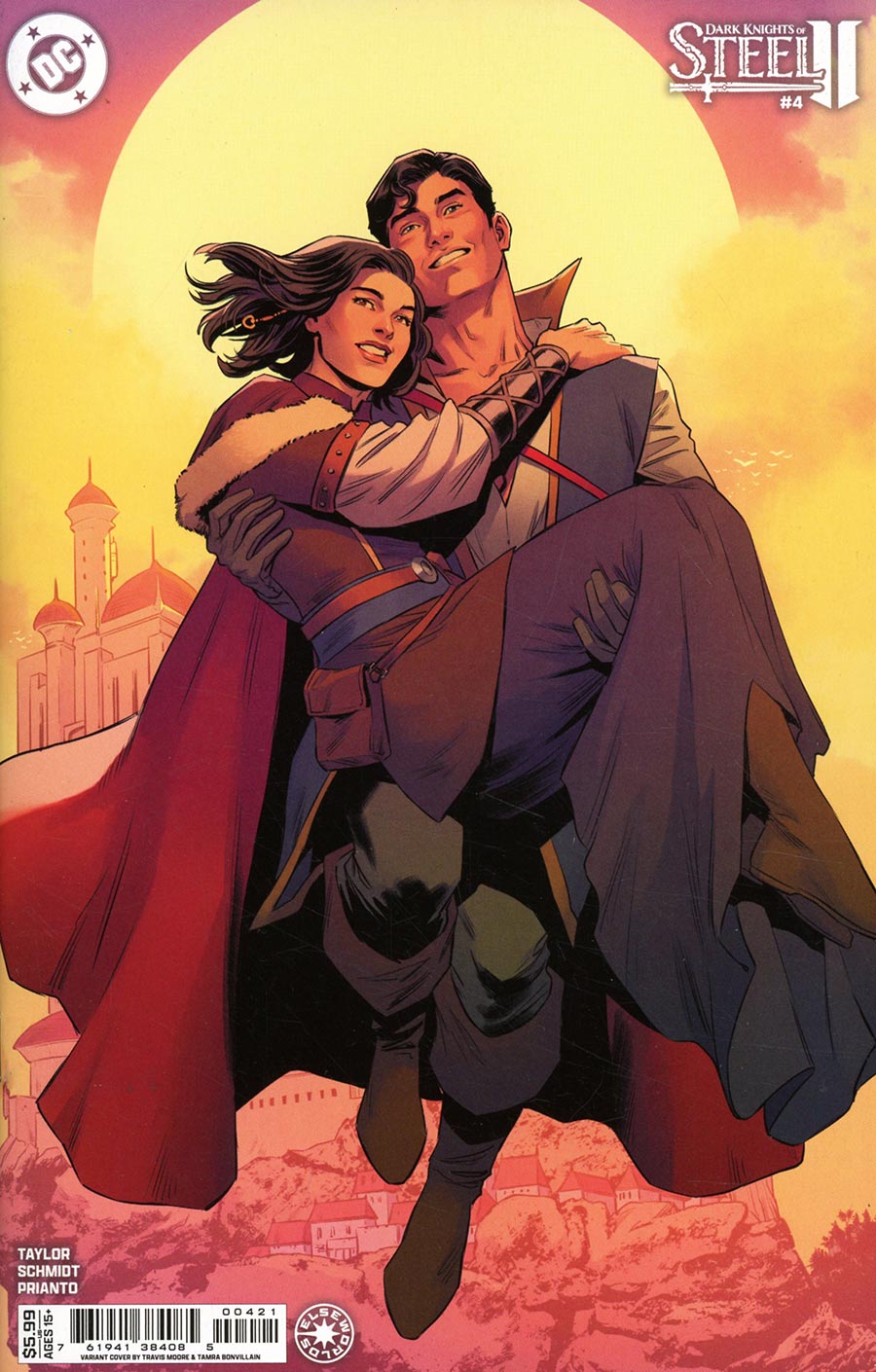 Dark Knights Of Steel II #4 Cover B Variant Travis Moore Card Stock Cover