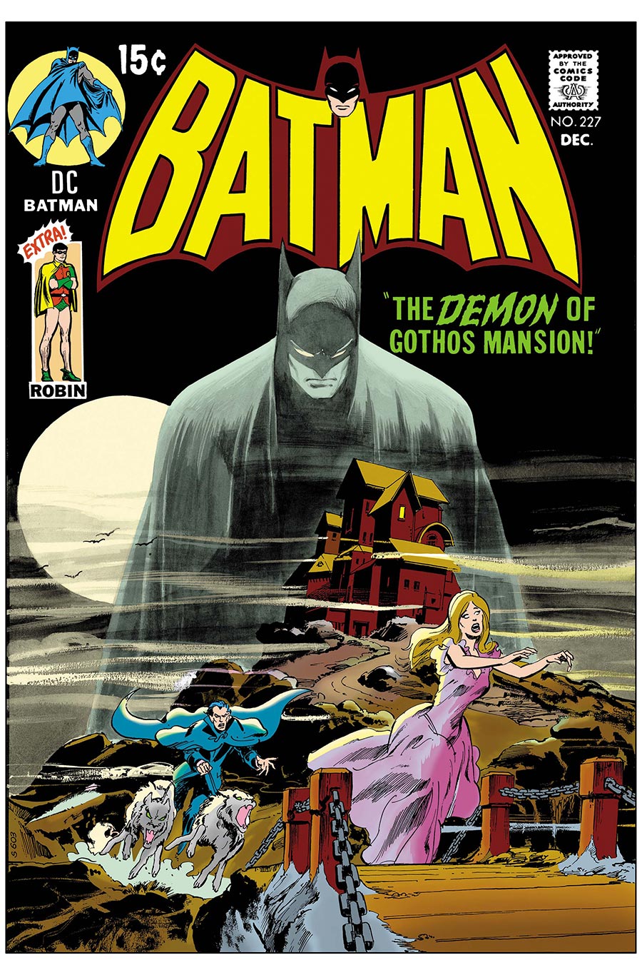 Batman #227 Facsimile Edition Cover C Variant Neal Adams Foil Cover
