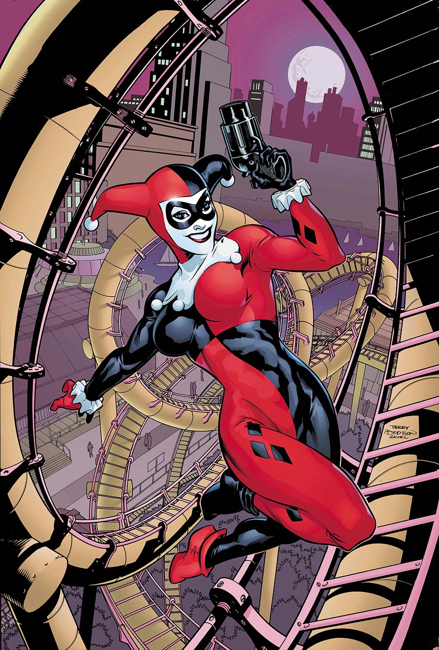 Harley Quinn #1 Facsimile Edition Cover A Regular Terry Dodson & Rachel Dodson Cover
