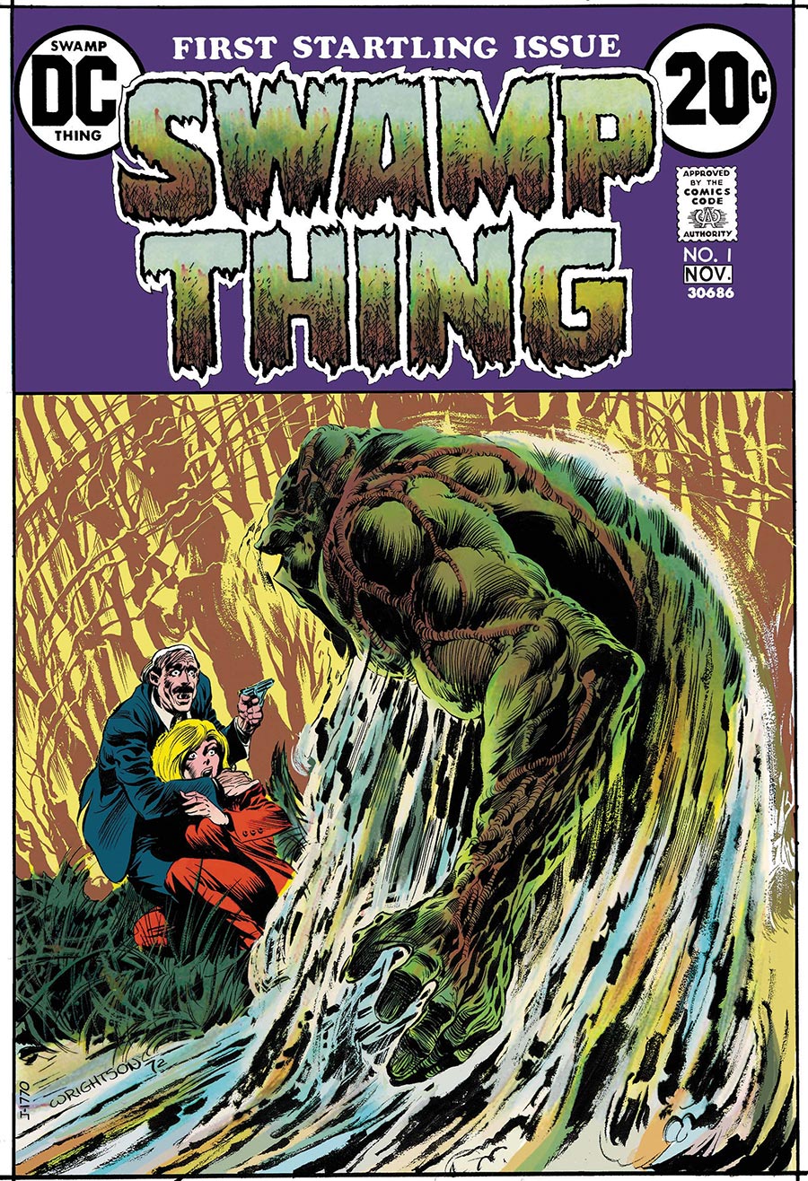 Swamp Thing Vol 1 #1 Facsimile Edition Cover C Variant Bernie Wrightson Foil Cover