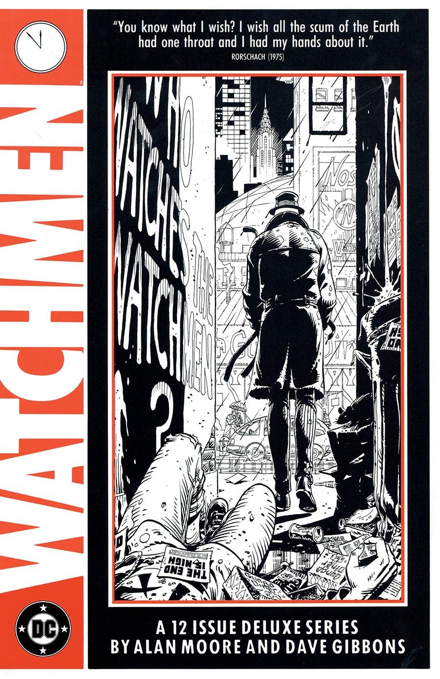 Watchmen #2 Facsimile Edition Cover B Variant Dave Gibbons Card Stock Cover