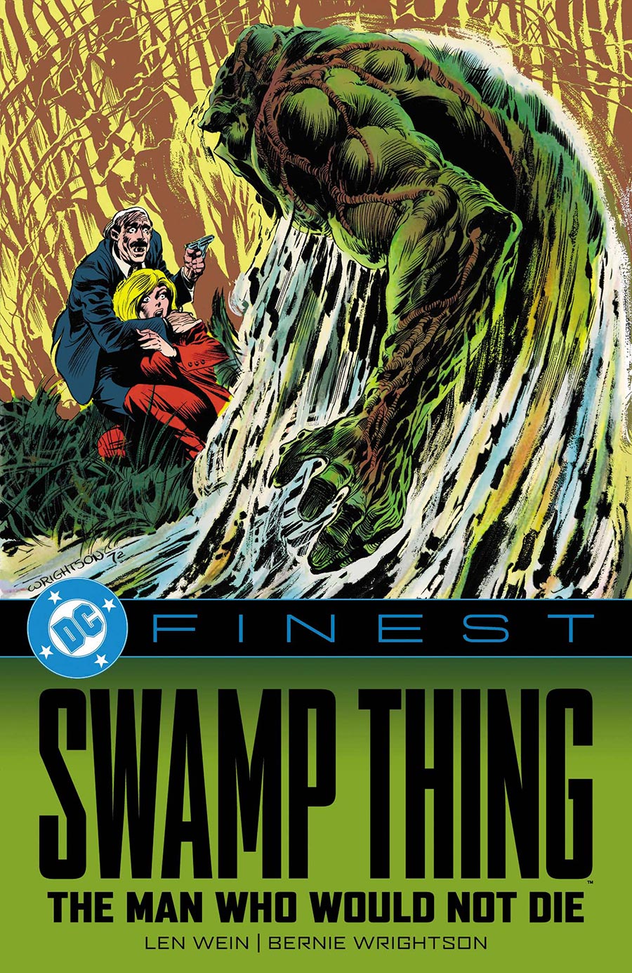 DC Finest Swamp Thing The Man Who Would Not Die TP