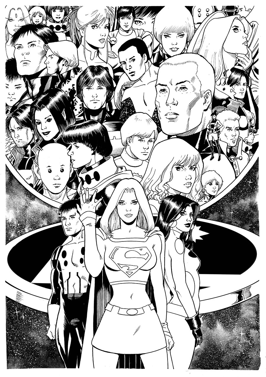 Legion Of Super-Heroes By Mark Waid & Barry Kitson Omnibus HC