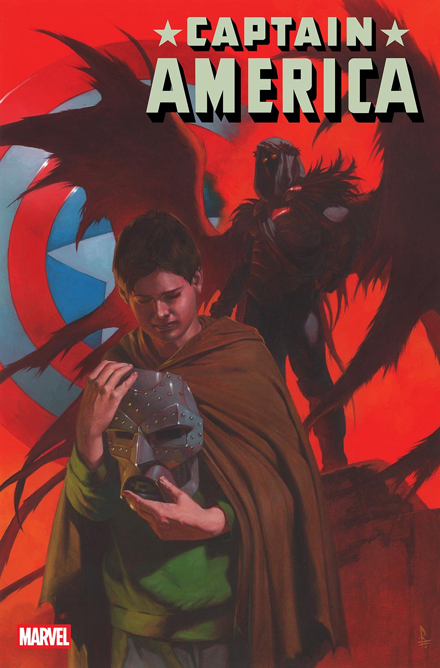 Captain America Vol 11 #16 Cover C Variant Riccardo Federici Foreshadow Cover (Armageddon Tie-In)