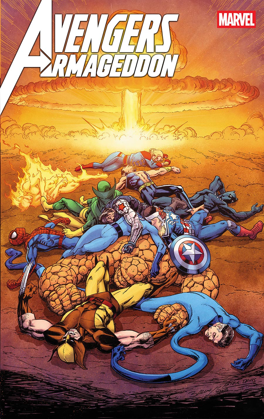 Avengers Armageddon #5 Cover D Incentive Mark Bagley Variant Cover