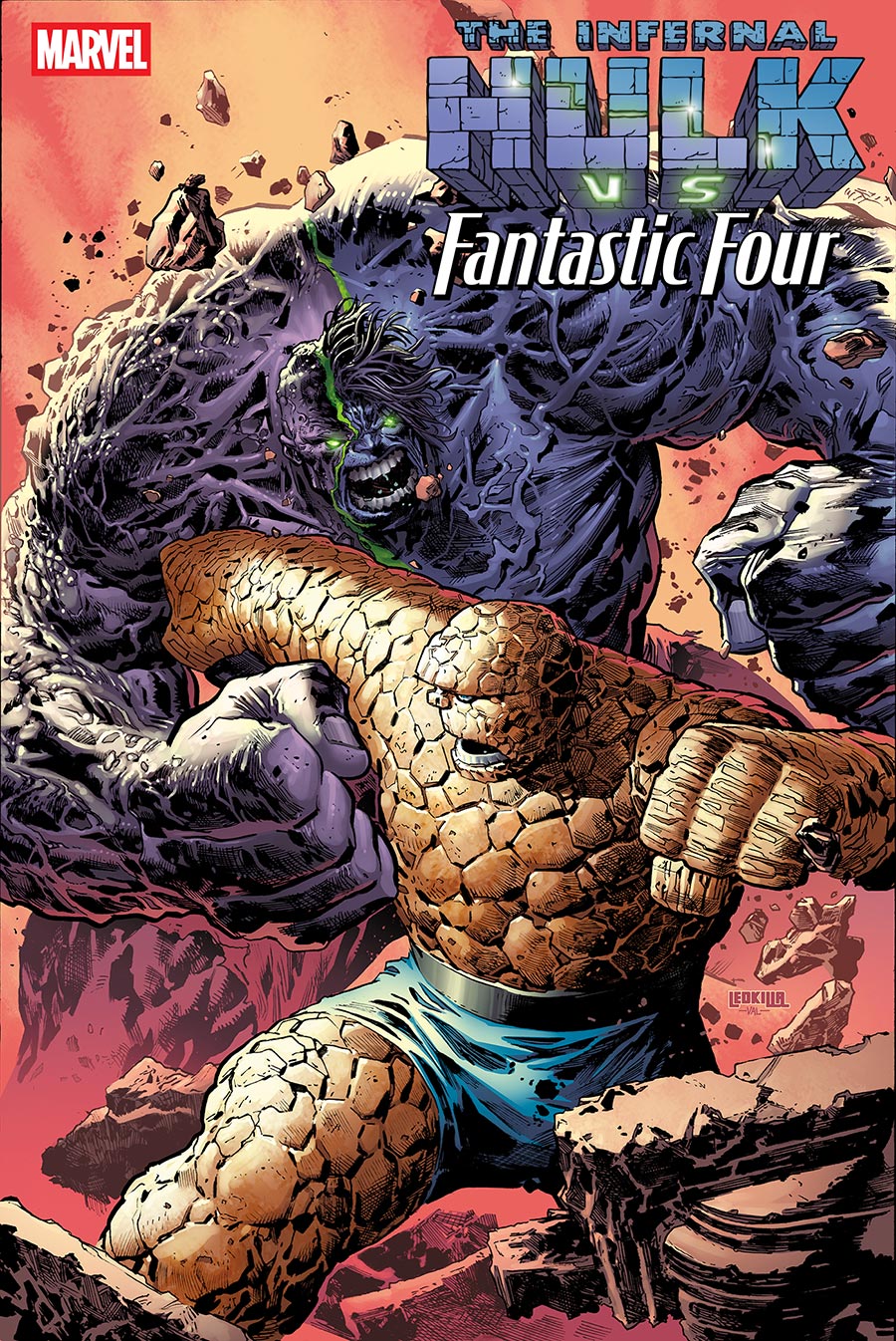 Infernal Hulk vs Fantastic Four #1 (One Shot) Cover D Variant Ken Lashley Cover (Hulk War Prelude)