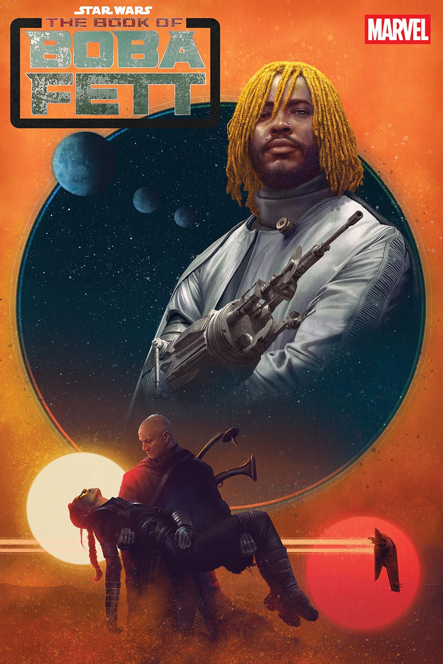 Star Wars The Book Of Boba Fett #4 Cover C Incentive Rahzzah Variant Cover