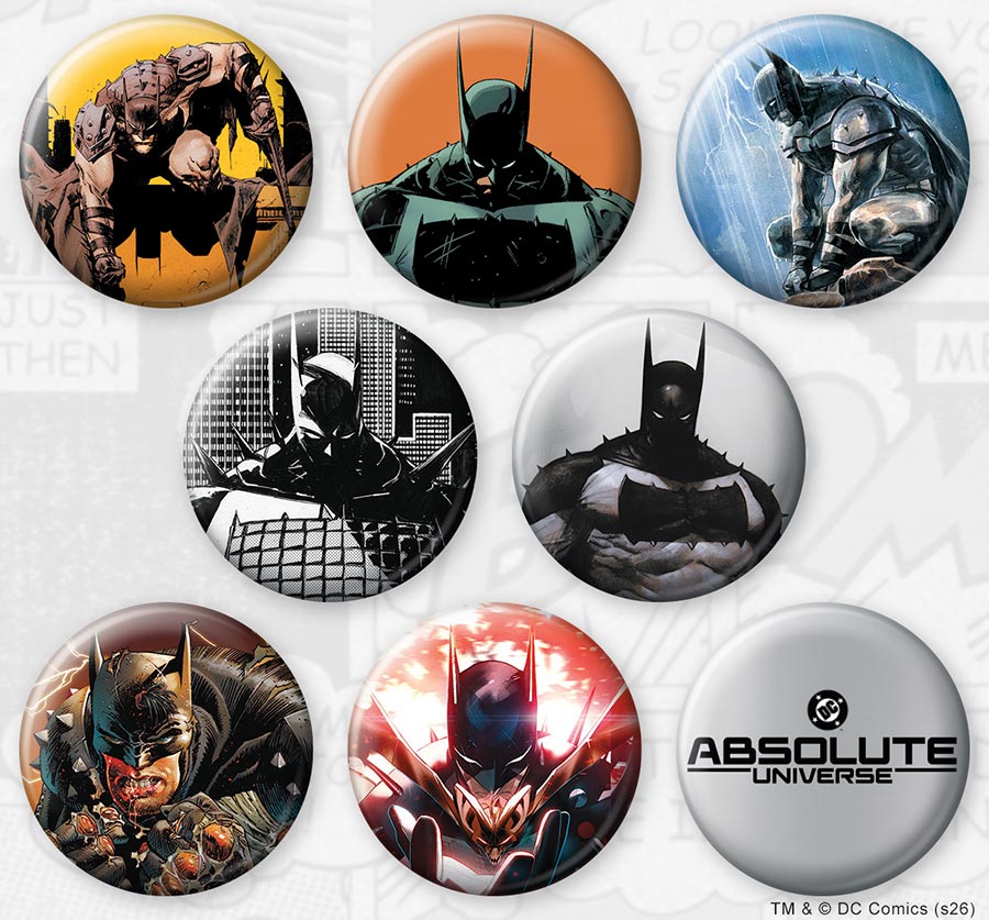 DC Absolute 8-Button Pack