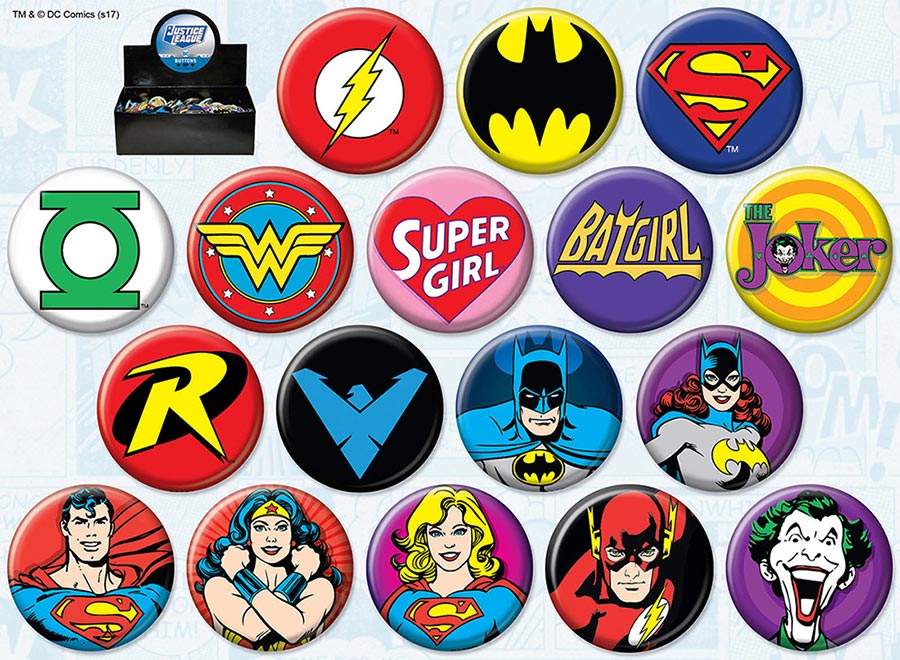 DC Button 144-Piece Assortment 1 Case