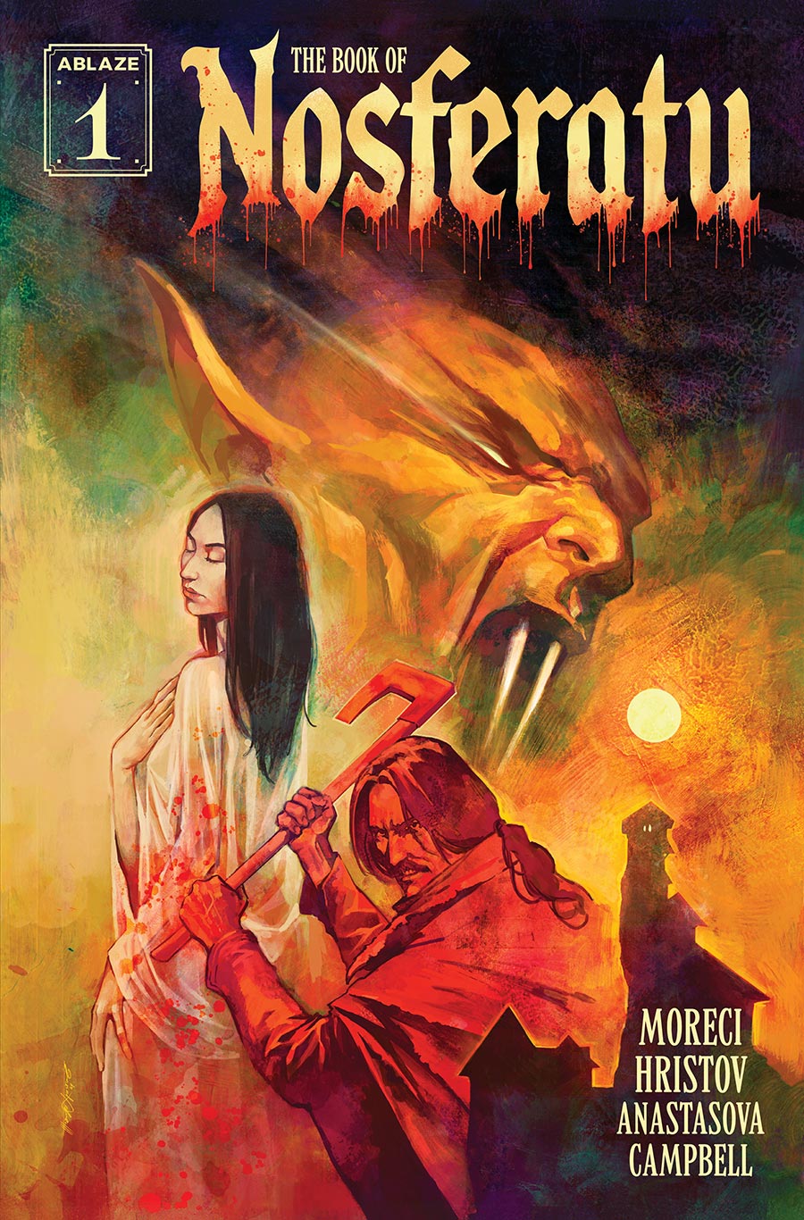 Book Of Nosferatu #1 Cover A Regular Todor Hristov Cover