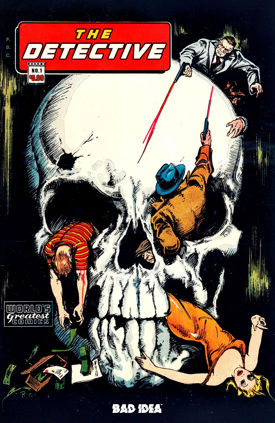 The Detective #1 Cover B Variant Gus Ricca Old Masters Cover