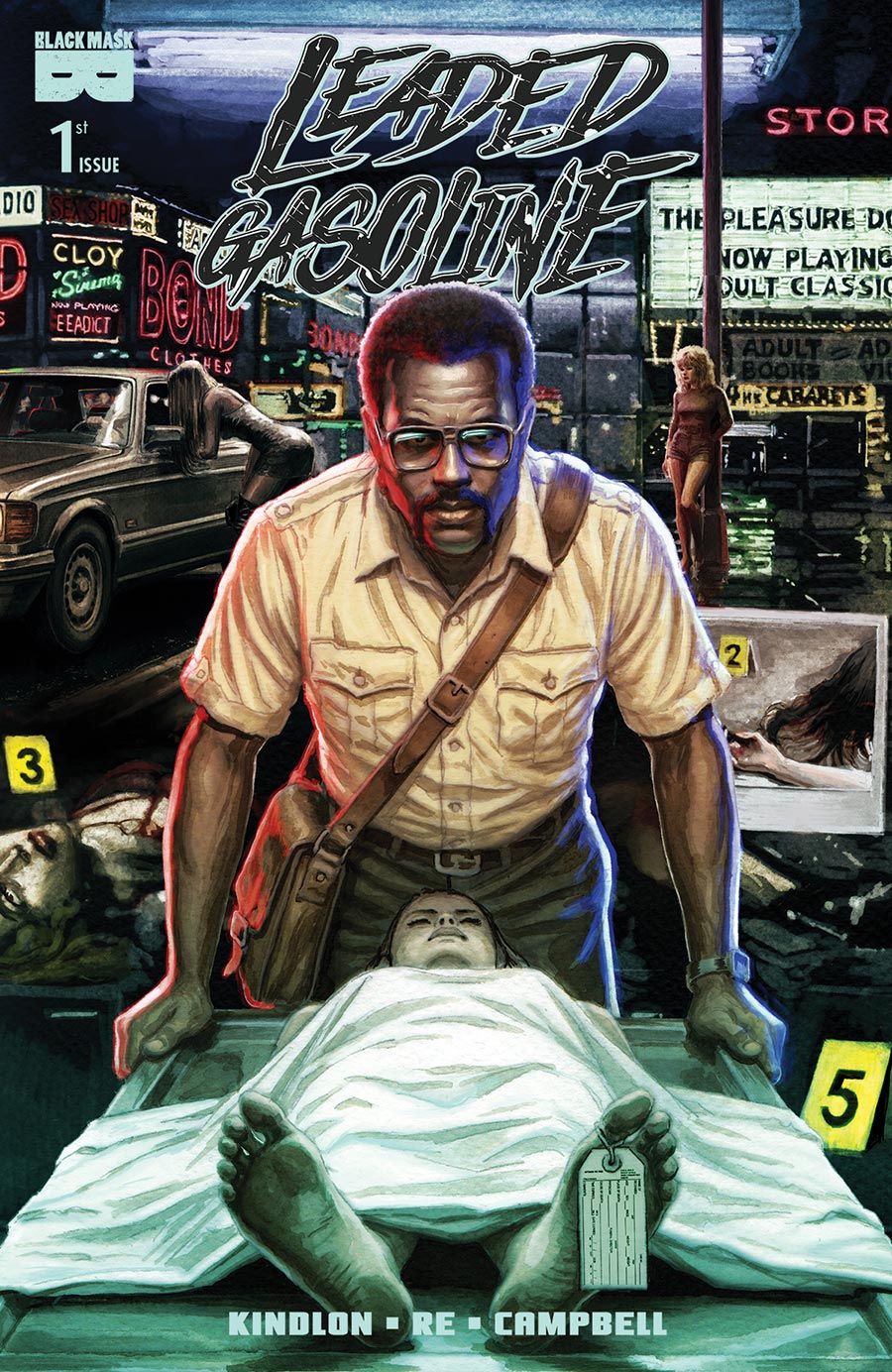 Leaded Gasoline #1 Cover C Variant KerbCrawlerGhost Cover