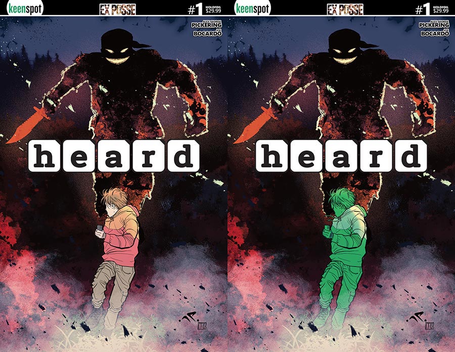 Heard #1 Cover D Variant Luca Panciroli & Manoli Martinez Holofoil Flip Cover