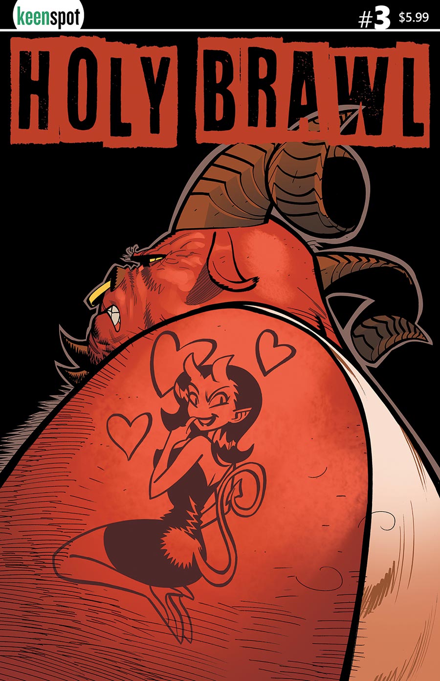 Holy Brawl #3 Cover A Regular Athila Fabbio Cover