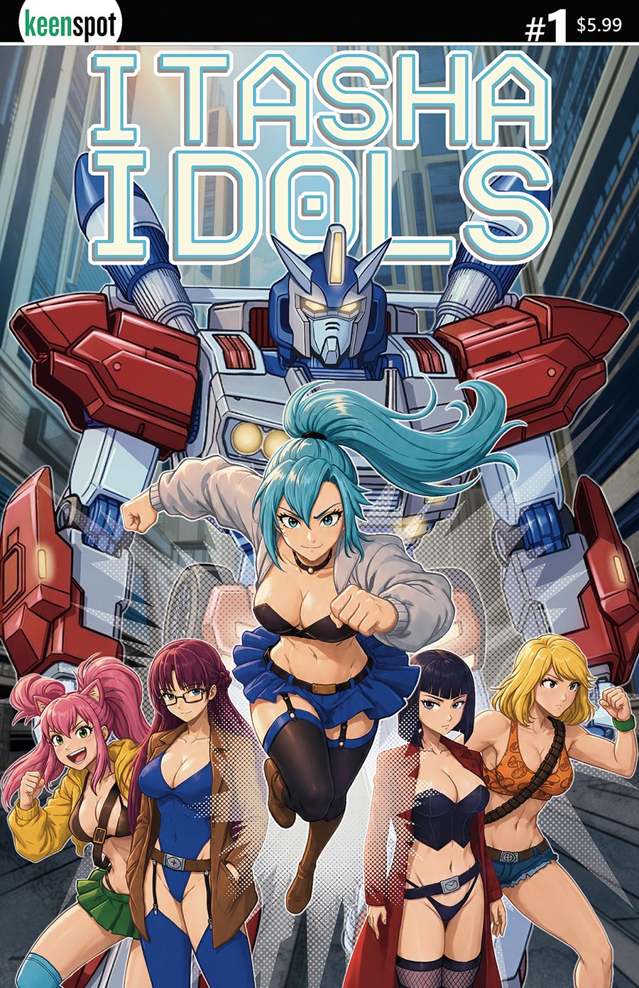 Itasha Idols #1 Cover A Regular Mike White Cover