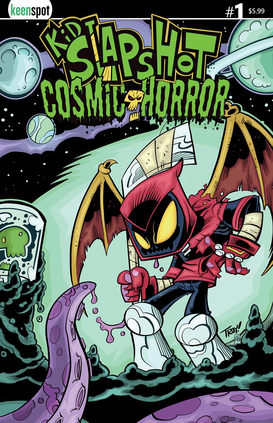 Kid Slapshot Cosmic Horror #1 (One Shot) Cover A Regular Troy Dongarra Cover