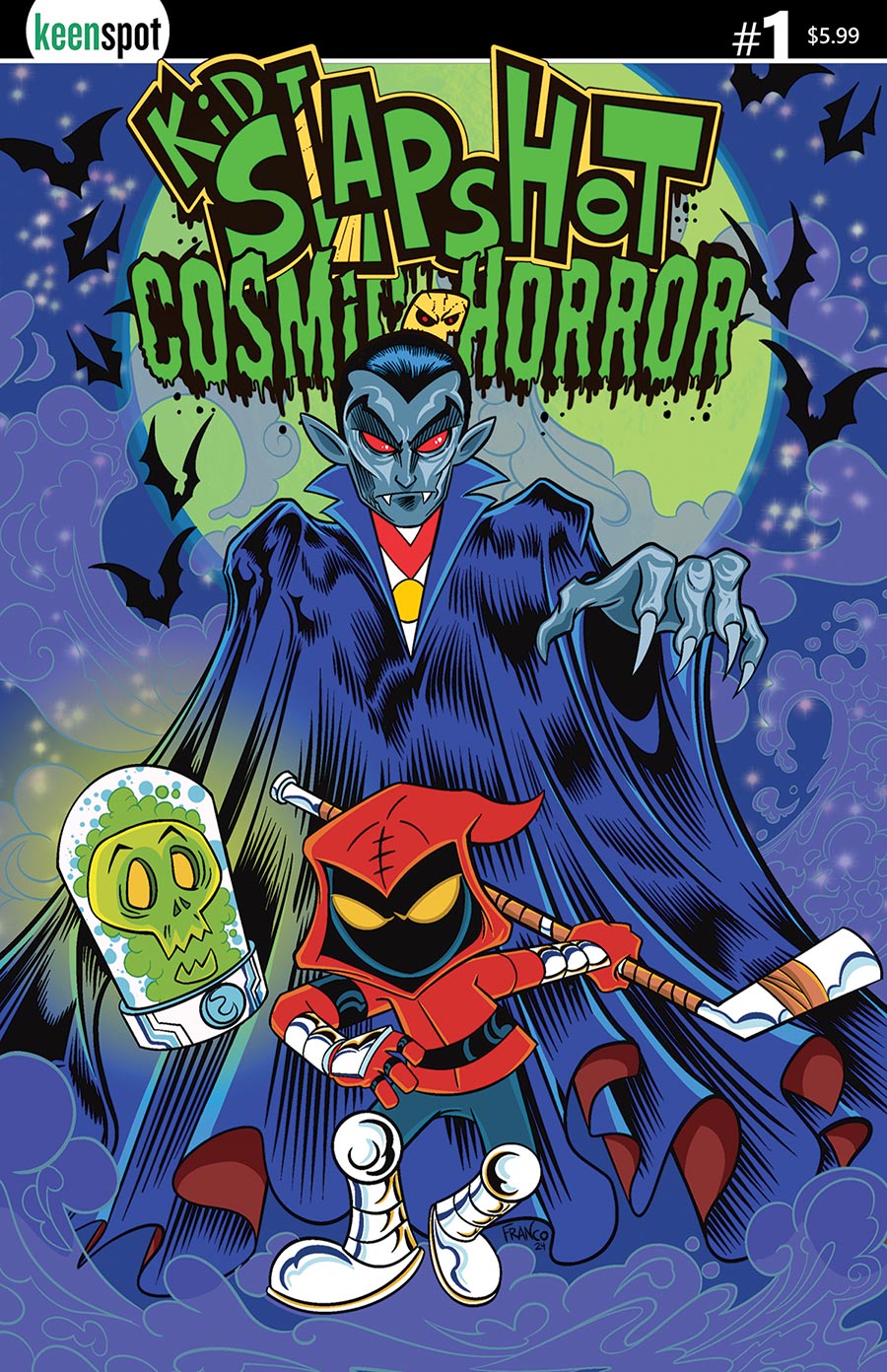 Kid Slapshot Cosmic Horror #1 (One Shot) Cover D Variant Franco Cover