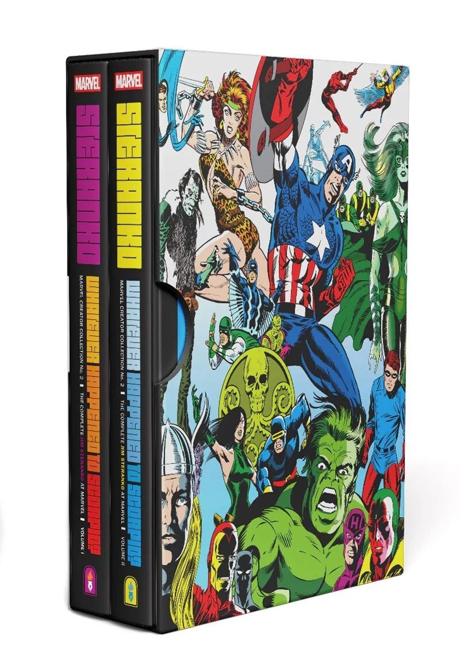 Marvel Creator Collection No 2 Whatever Happened To Scorpio The Complete Jim Steranko At Marvel HC 2-Volume Slipcase