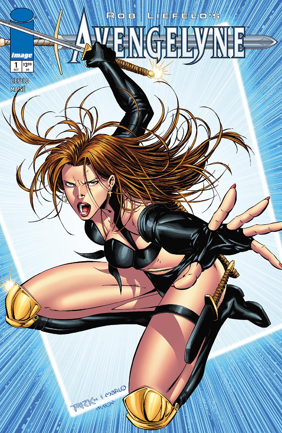 Rob Liefelds Avengelyne #1 Cover F Variant Andy Park Legacy Cover