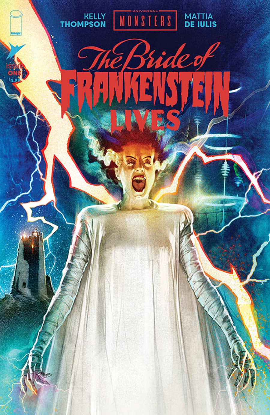 Universal Monsters The Bride Of Frankenstein Lives #1 Cover B Variant Joshua Middleton Cover