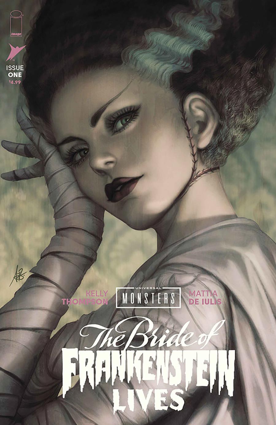 Universal Monsters The Bride Of Frankenstein Lives #1 Cover C Variant Stanley Artgerm Lau Cover