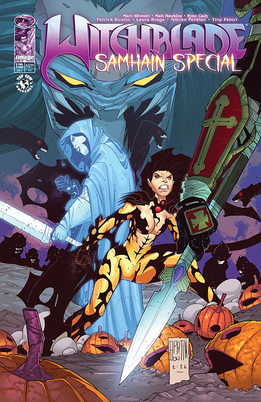Witchblade Samhain Special #1 (One Shot) Cover A Regular Pat Boutin & Arif Prianto Cover