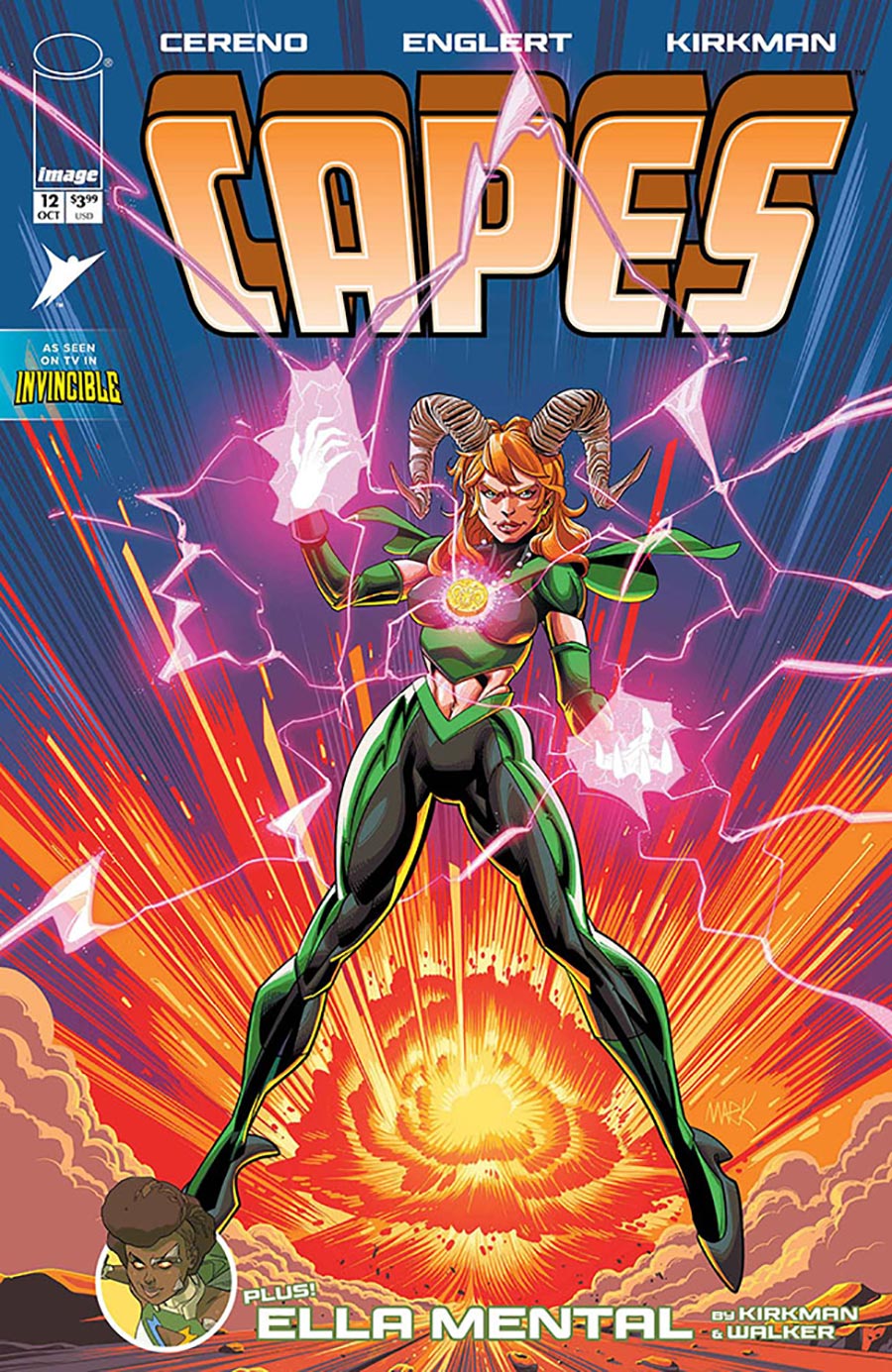 Capes Vol 2 #12 Cover A Regular Mark Englert Cover (Invincible Universe)