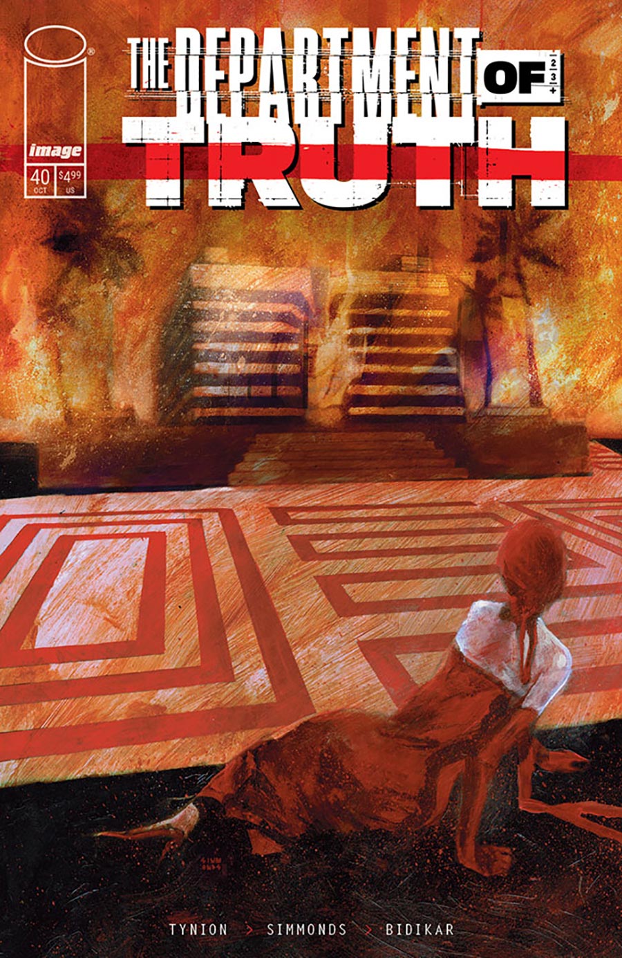Department Of Truth #40 Cover A Regular Martin Simmonds Cover