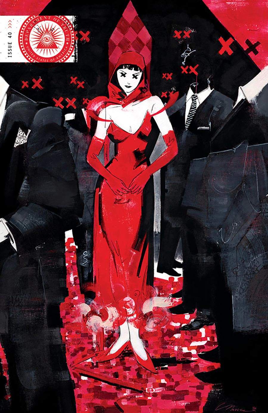 Department Of Truth #40 Cover B Variant Caterina Mazzei Cover