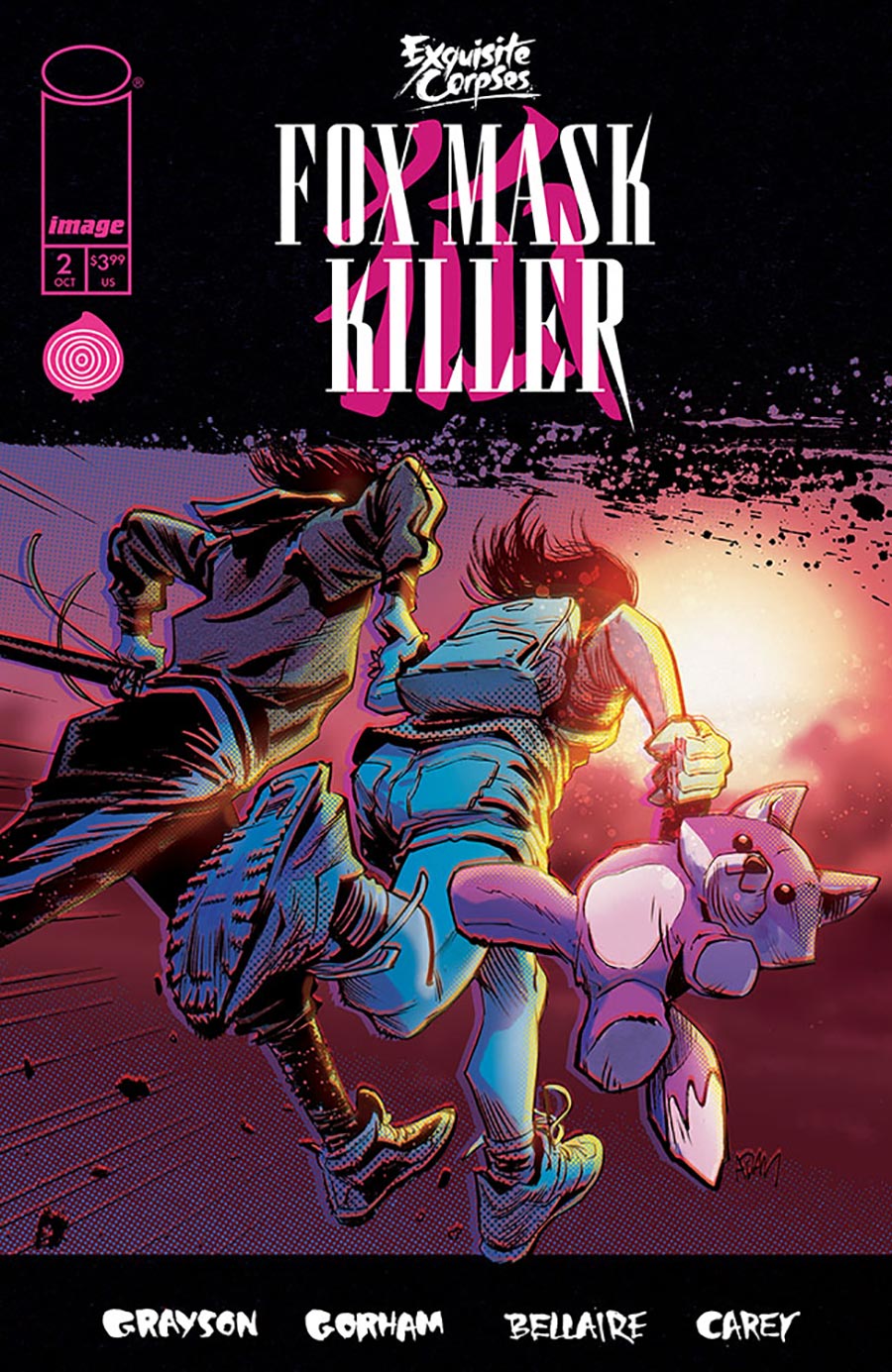 Exquisite Corpses Fox Mask Killer #2 Cover A Regular Adam Gorham Cover