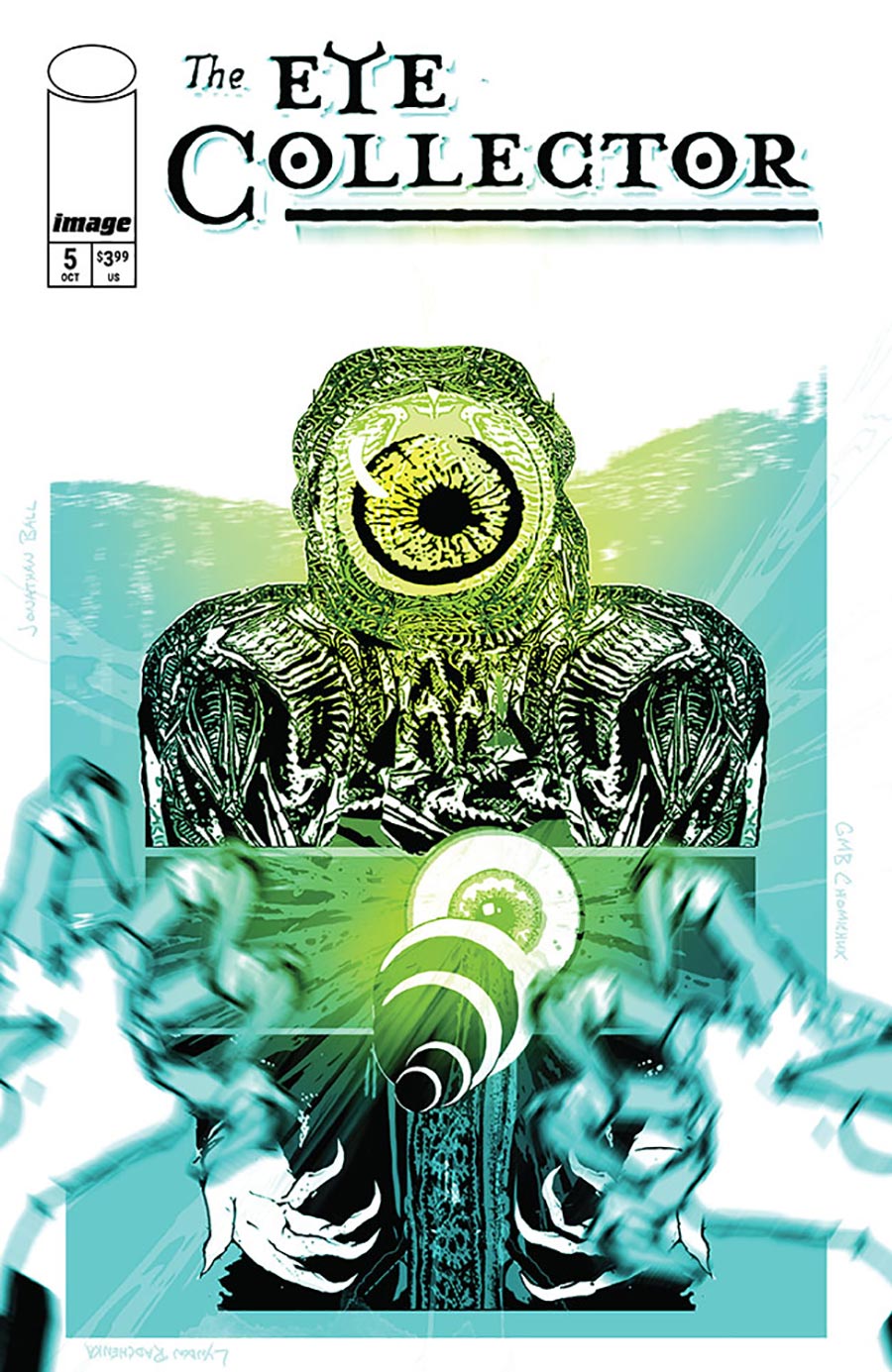 Eye Collector #5 Cover B Variant GMB Chomichuk Cyclops Cover