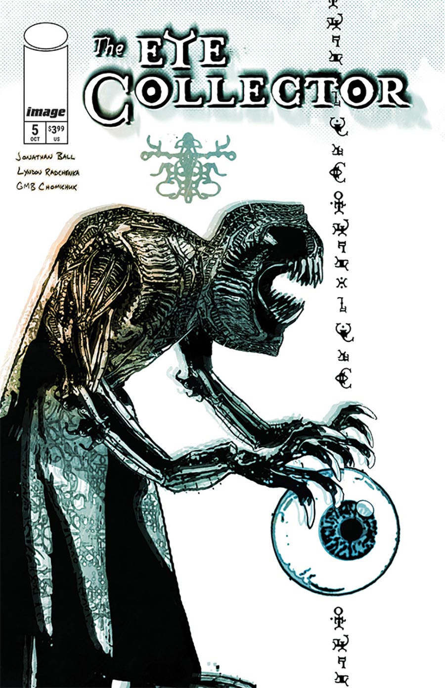 Eye Collector #5 Cover C Variant GMB Chomichuk Orb Cover