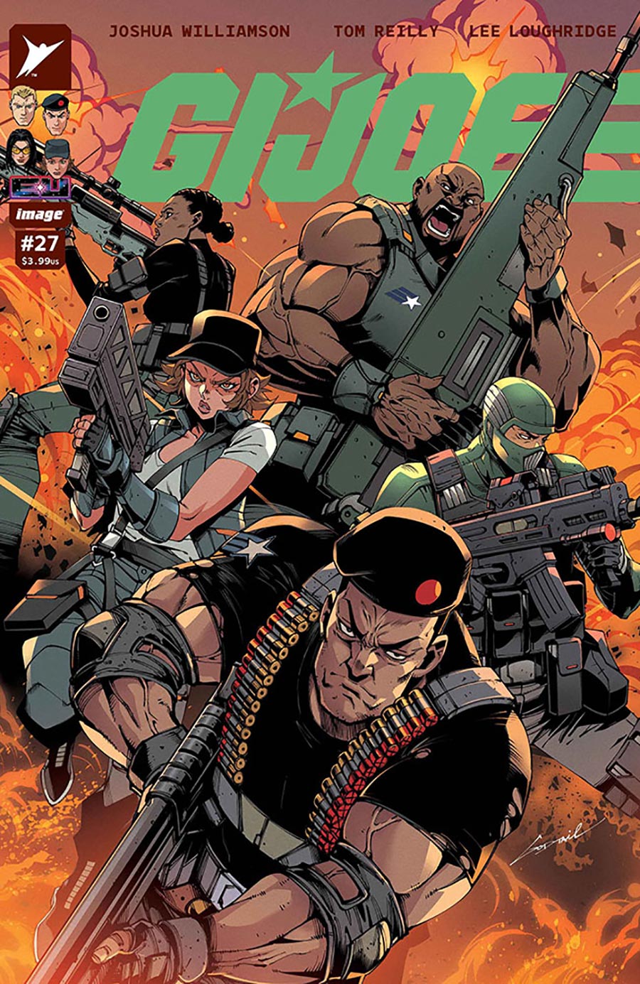 GI Joe Vol 10 #27 Cover C Variant Godtail Cover (Energon Universe)