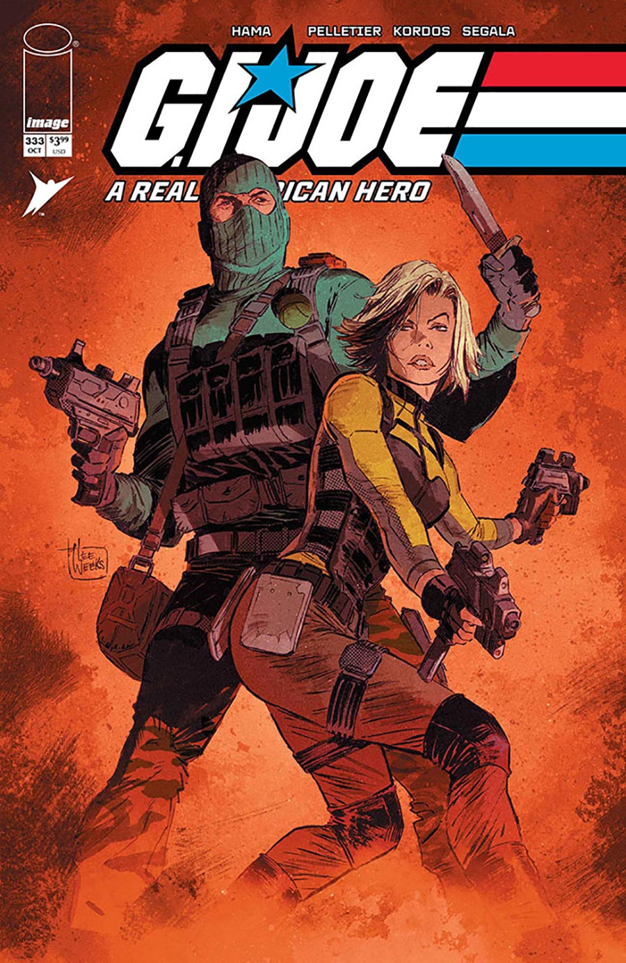 GI Joe A Real American Hero #333 Cover A Regular Lee Weeks & Mike Spicer Cover