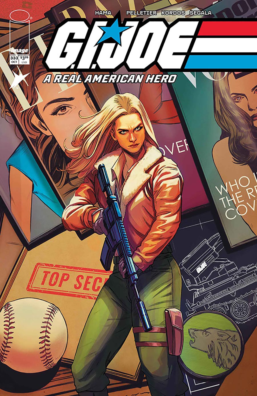 GI Joe A Real American Hero #333 Cover C Variant Nimit Malavia Secret Dossier Cover