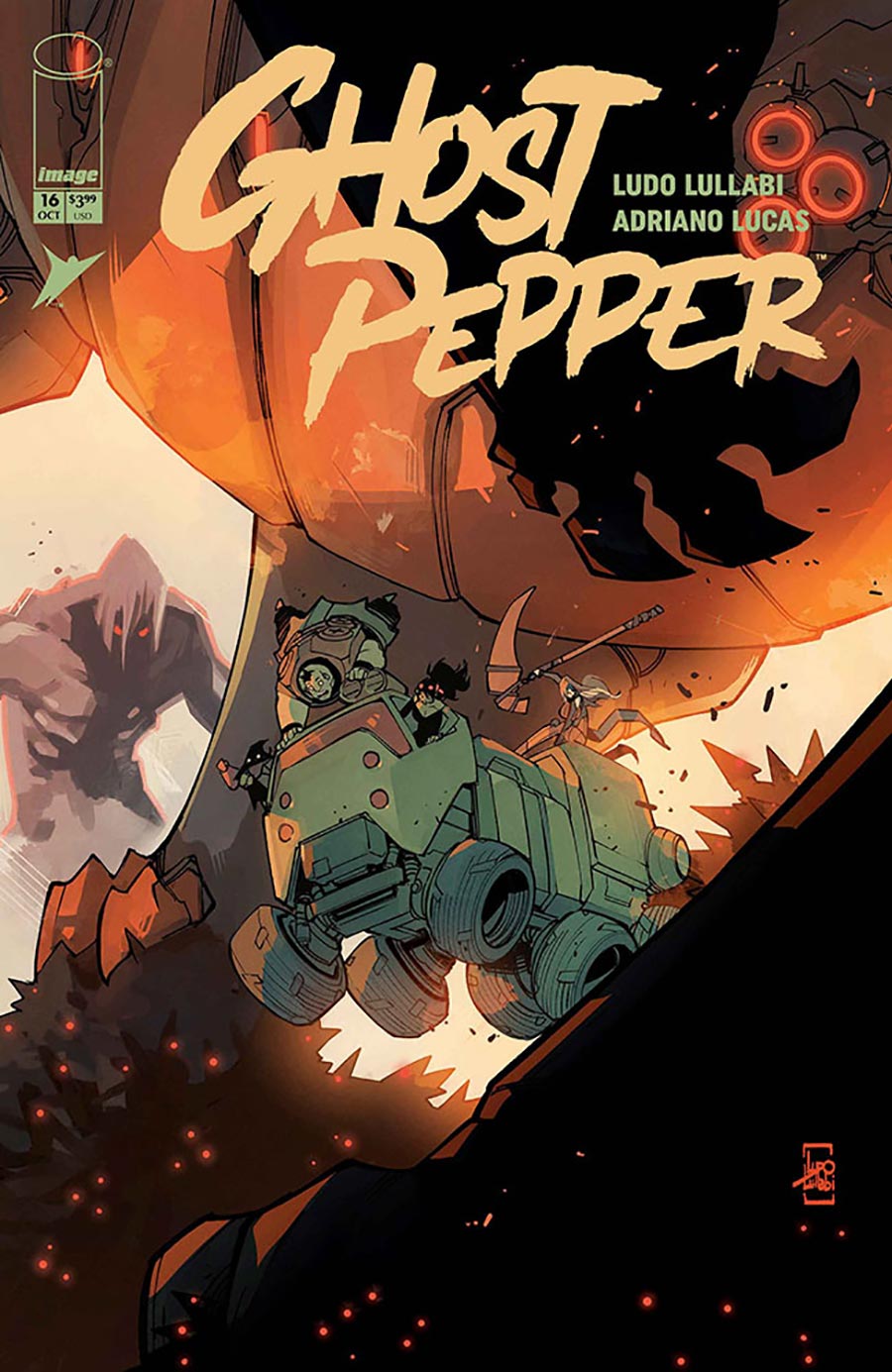 Ghost Pepper #16 Cover A Regular Ludo Lullabi Cover