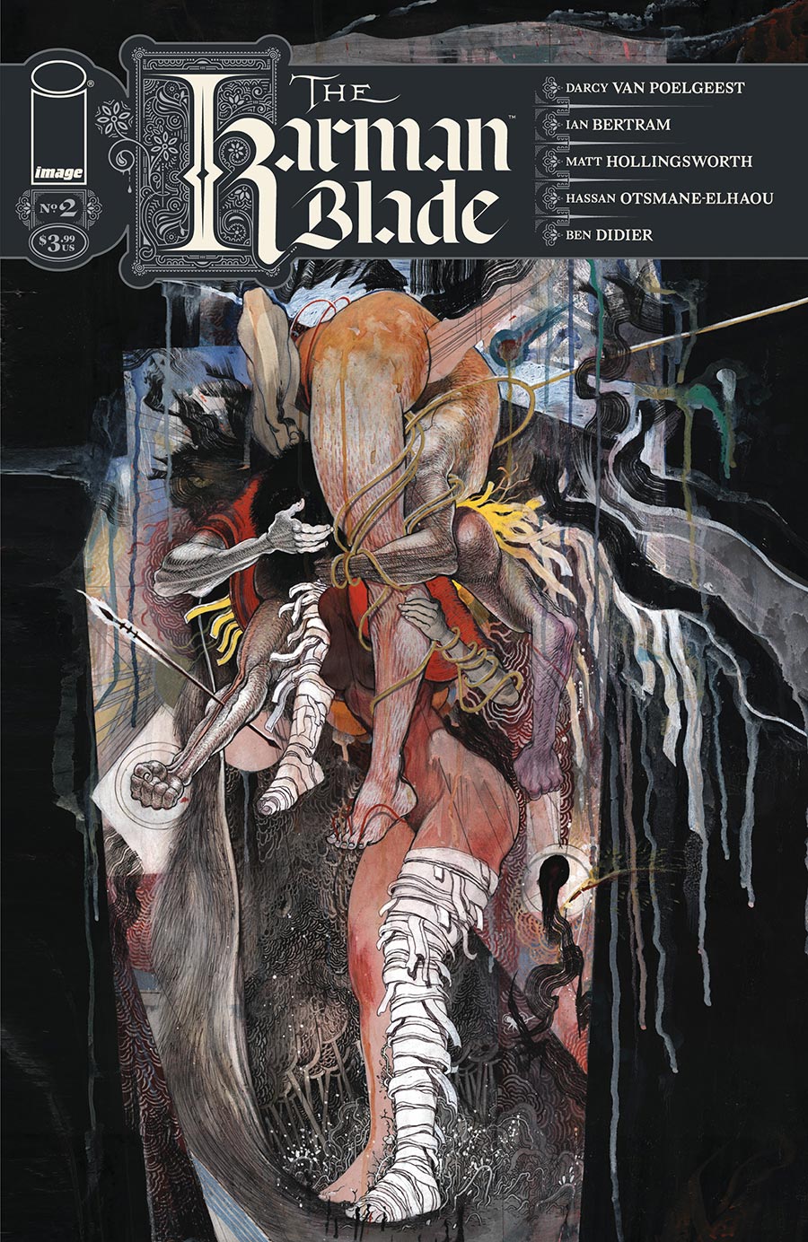 Karman Blade #2 Cover D Incentive Ian Bertram Painted Cover