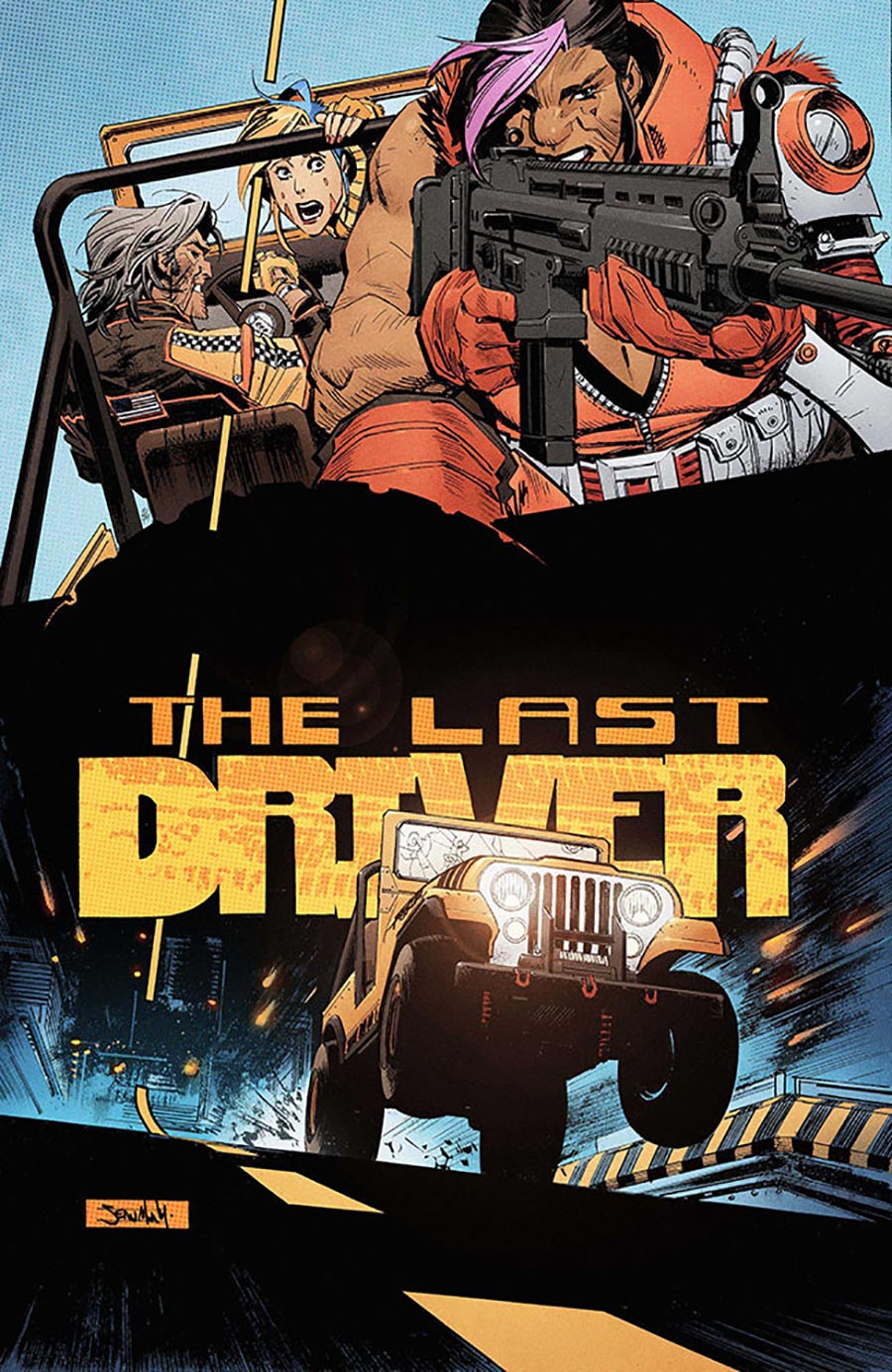 Last Driver #3 Cover A Regular Sean Murphy Cover