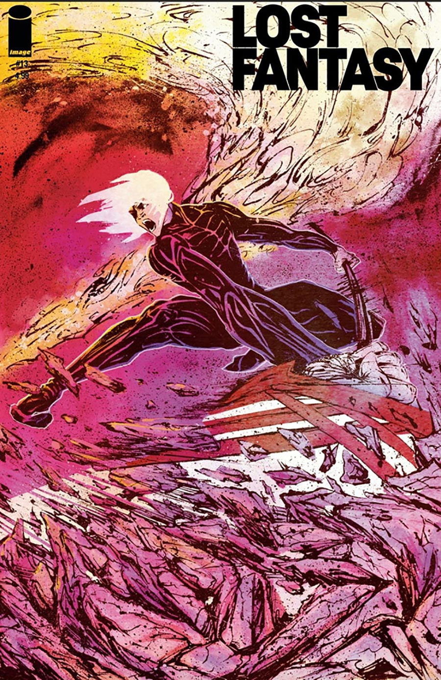 Lost Fantasy #13 Cover D Variant Jarret Hartnell Connecting Cover