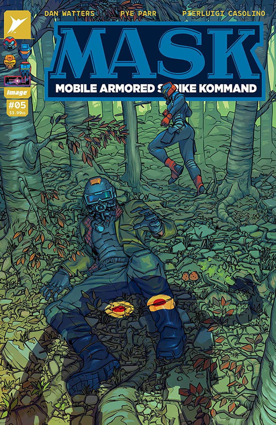 M.A.S.K. Vol 3 #5 Cover A Regular Pye Parr Cover (Energon Universe)