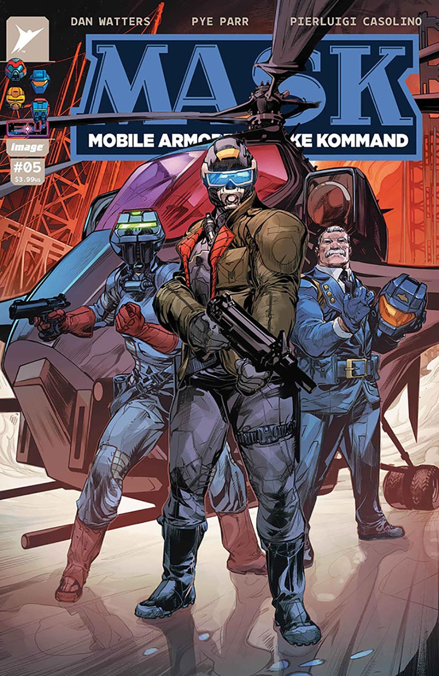 M.A.S.K. Vol 3 #5 Cover C Variant Howard Porter & Romulo Fajardo Jr Cover (Energon Universe)