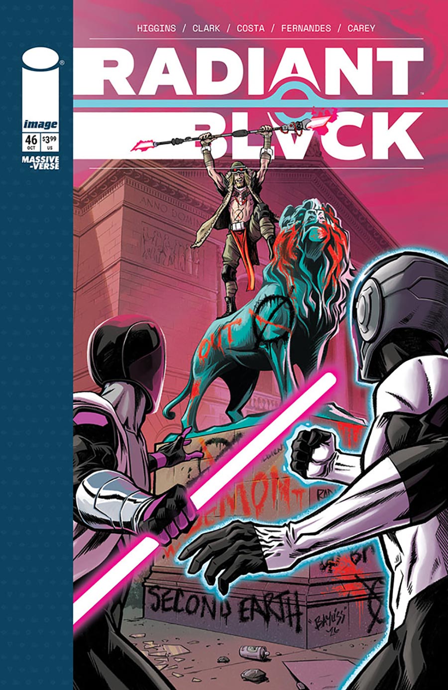 Radiant Black #46 Cover A Regular Daniel Bayliss Cover (Massive-Verse)