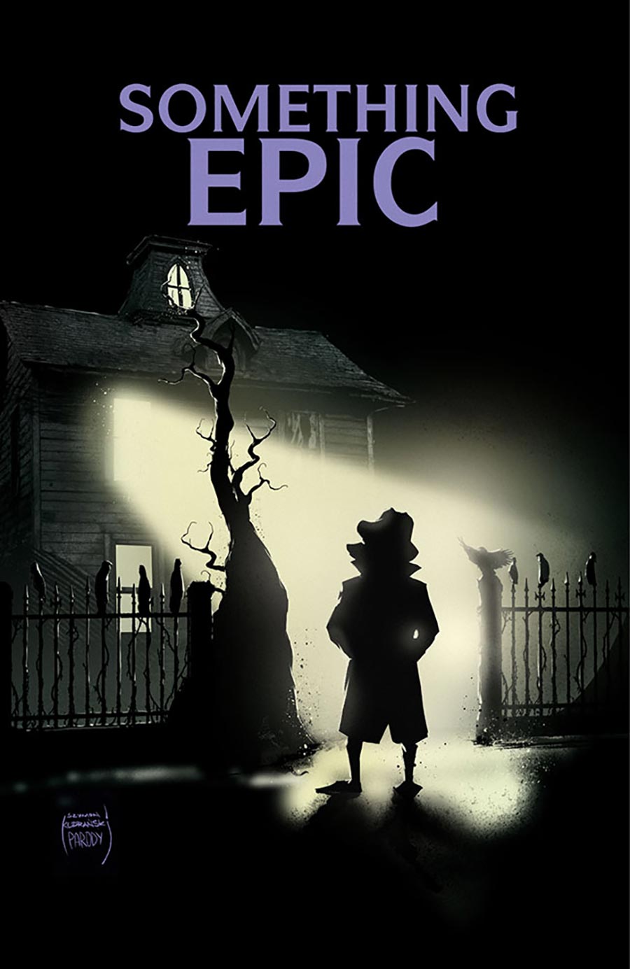 Something Epic #16 Cover B Variant Szymon Kudranski The Exorcist Homage Cover