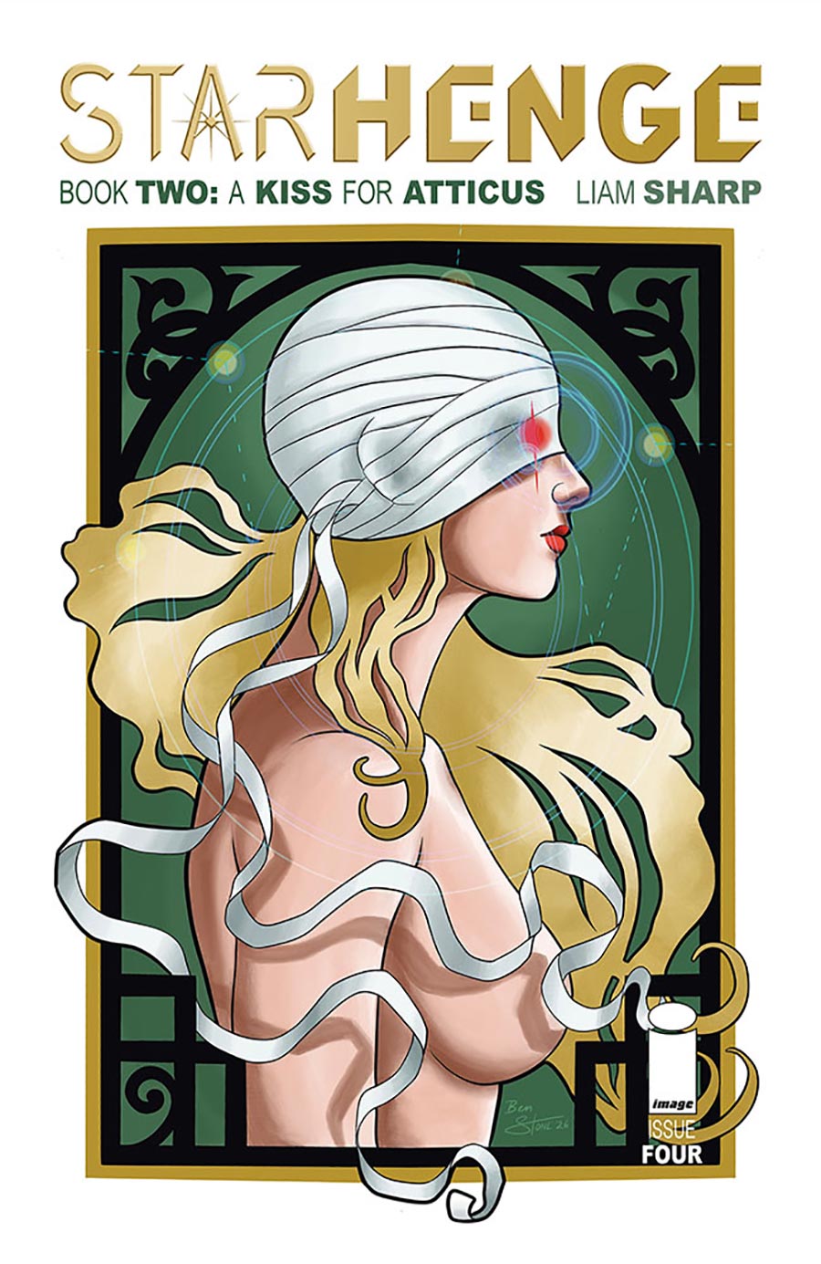 Starhenge Book 2 A Kiss For Atticus #4 Cover B Variant Ben Stone Cover