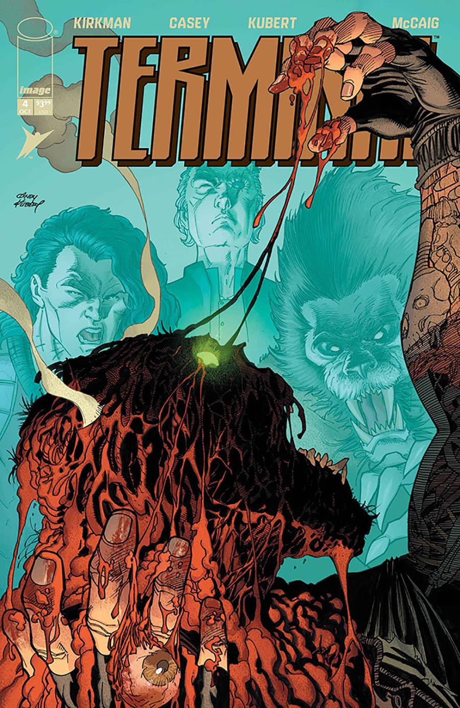 Terminal #4 Cover A Regular Andy Kubert & Dave McCaig Cover