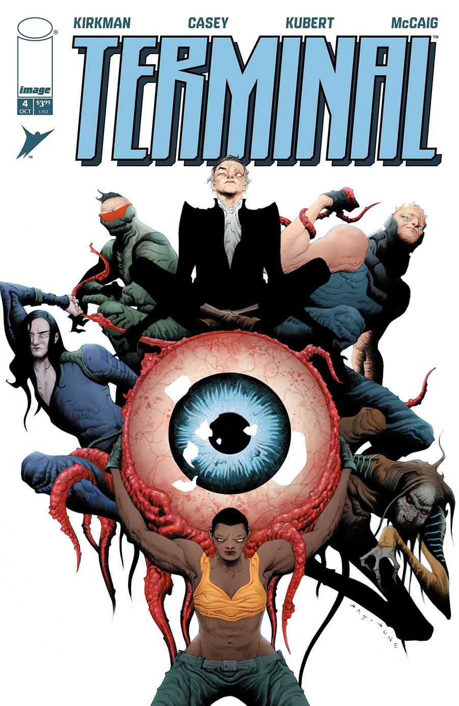 Terminal #4 Cover E Incentive Jae Lee & June Chung Variant Cover