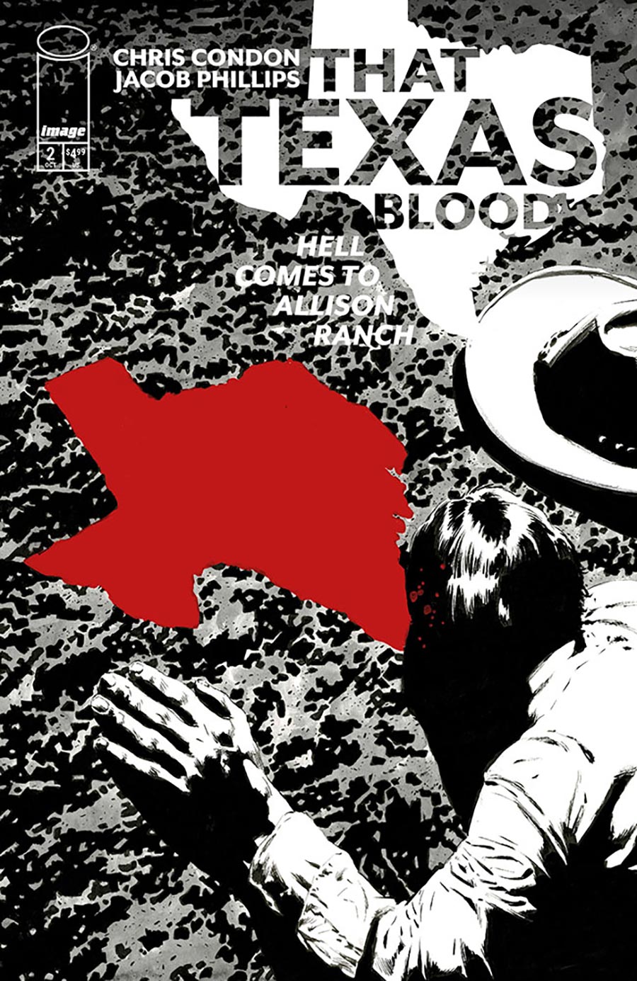 That Texas Blood Hell Comes To Allison Ranch #2 Cover B Variant Mike Perkins Cover